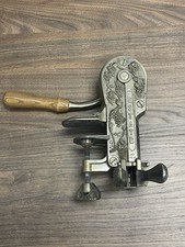 Vintage Estate Wine Bottle Corker Bench Clamp...