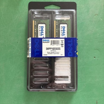 Dell SNPPP102CK2/2g 2gb Memory Module Upgrade Kit (2pcs)  Pc2-6400