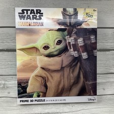 Star Wars The Mandalorian Prime 3D Puzzle 24'x18' 500 Pieces 6 Sealed Baby Yoda