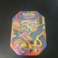 Pokémon Mega Charizard X & Y Collectible Tin Mega Evolution Series Card Storage