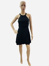 Lulus Women’s Size Small Sleeveless Solid Black A Line Mini Cocktail Dress