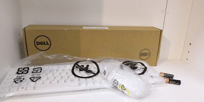 Dell KM636 Wlan Tastatur und Maus Set Weiß KM636-WH-GER Kabellos Deutsch NEU