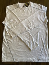 Under Armour Large Men s Cold Gear Base Crew - White- 1250138