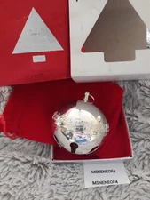  1997 WALLACE SILVER PLATE SLEIGH BELL