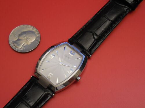 CONCORD SOLID STEEL LA SCALA TONNEAU 30MM MEN'S WATCH WITH DEPLOYMENT CLASP - Picture 3 of 8
