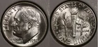 1950 D Roosevelt Dime SUPERB GEM BU FULL BANDS!  50D333