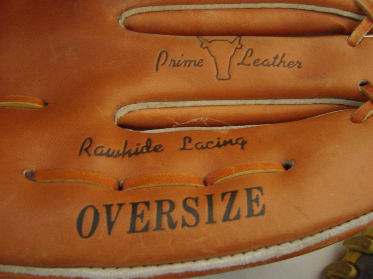 Softball Montgomery Ward Pro années 1960 - Gant cuir RHT 12