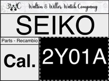 NOS New Seiko 2Y01A 2Y01.A Quartz Part Genuine Watch