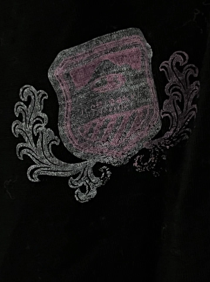 Top Icebreaker Bodyfit 200 para mujer pequeño cuello redondo negro púrpura geométrico Foto 4 de 4