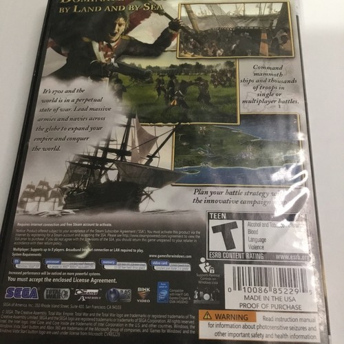 Empire Total War PC 2Disk Set w/ Manual - Picture 2 of 7