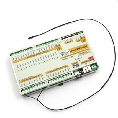 smartDEN Logger - Datalogger, web enabled temperature, humidity, light, voltage