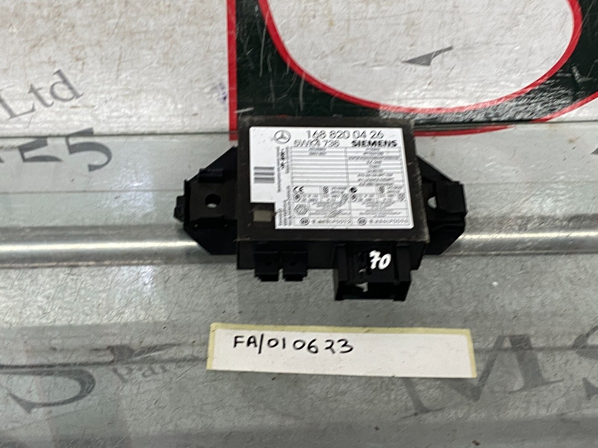 AS) MERCEDES BENZ W168 A CLASS ECU IMMOBILIZER A1688200426 | eBay