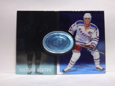 1998-99 SPx Finite Rangers Hockey Card #111 Brian Leetch GI/6950