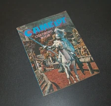 Rare 1967 Camelot Coloring Book Whitman King Arthur Lancelot Guenevere