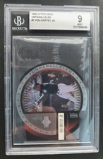 1998 Upper Deck Unparalleled Ken Griffey Jr. #1 BGS 9 POP 1 1/1 Die-Cut Rare!