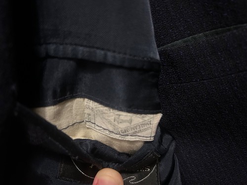 1950s 3 Piece Blue Pinstripe Suit Peaky Blinders Style - Picture 3 of 14
