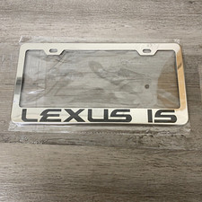 For Lexus Is Mirror Chrome Finish Stainless Steel Metal License Plate Frame