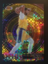 2020-21 Anthony Davis Panini Select Basketball Number 27 Gold 3/10 JERSEY NUMBER