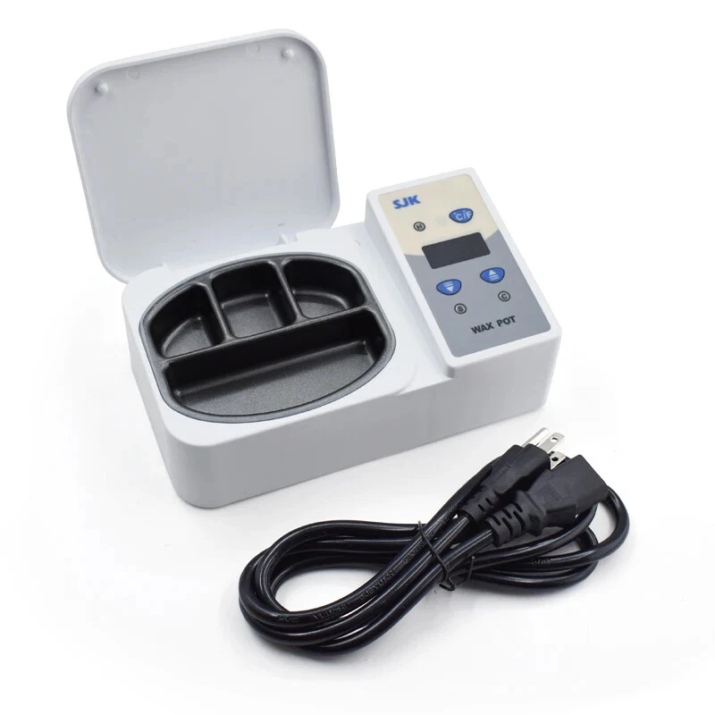 Calentador de cera digital dental portátil pantalla LED laboratorio herramienta de tallado de cera olla de inmersión - Imagen 3 de 4