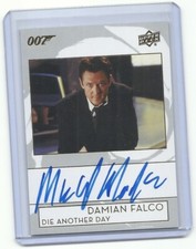 2019 Upper Deck UD James Bond Michael Madsen (Damian Falco) autograph auto card
