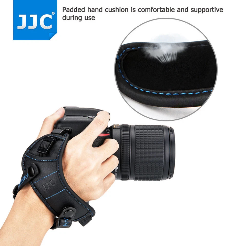 JJC Soft Hand Grip Strap for Canon EOS R6 Mark III Nikon ZR Z6III Z50 II Z5II - Image 4 of 4