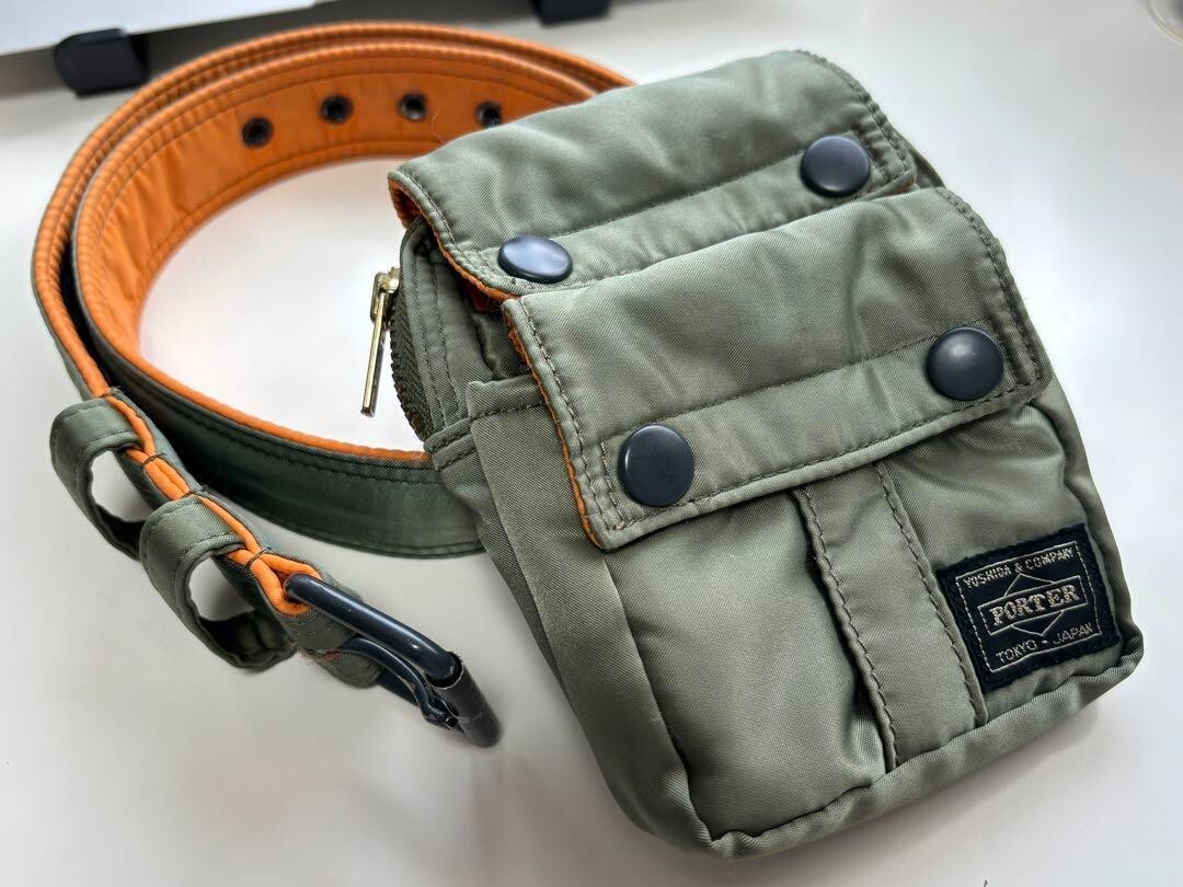プーチ(ゃ)ン BEAMS BOY × PORTER タンカー エプロン Porter Beams Boy Custom Tanker Belt Bag Waist Pouch | eBay