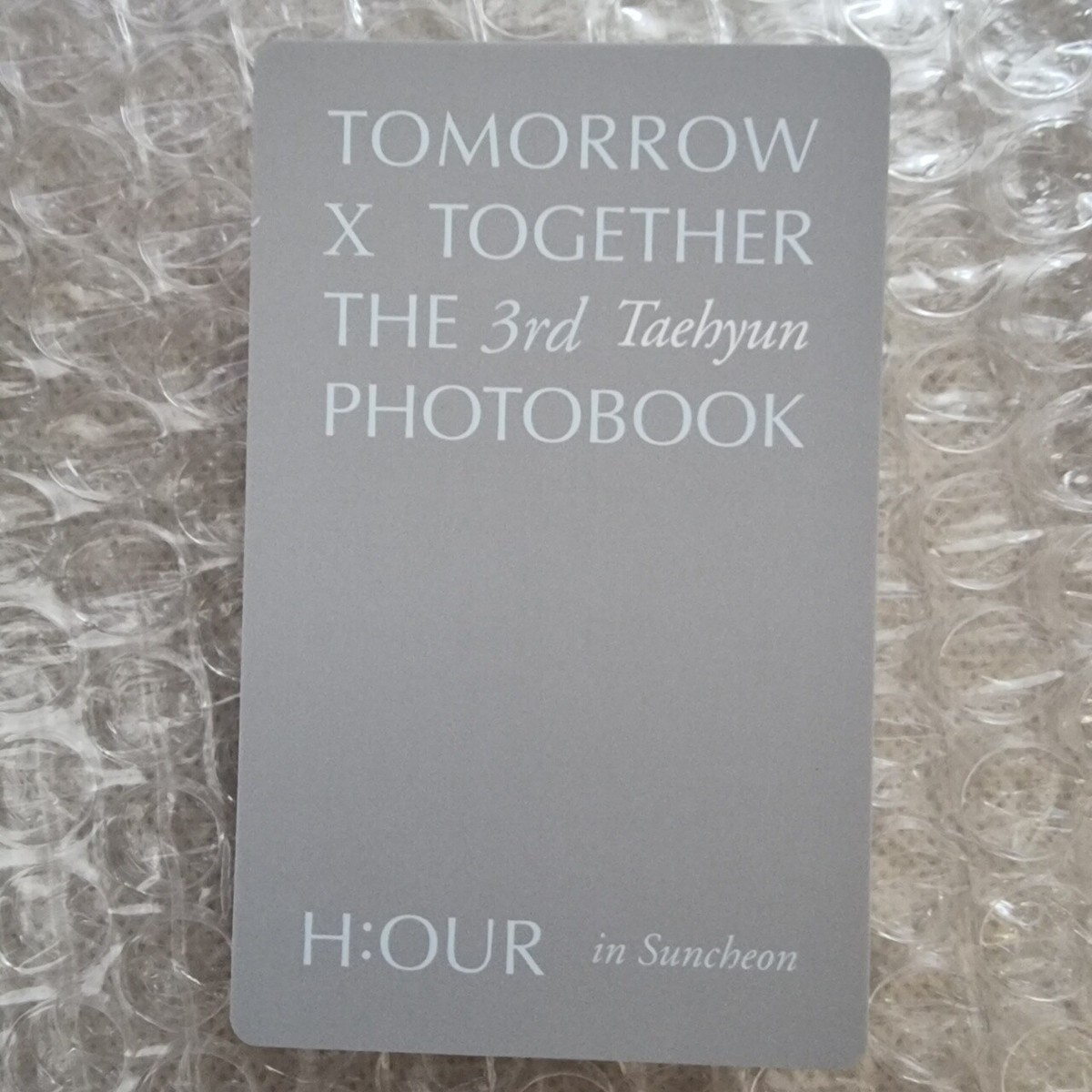 T X T] Official TXT H:OUR THE 3RD PHOTOBOOK IN SUNCHEON K-POP