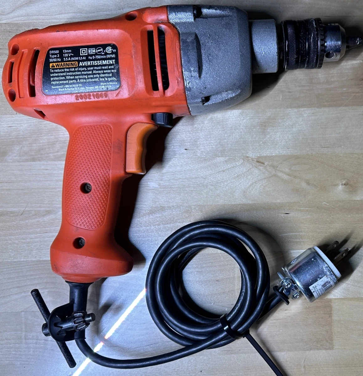 Black and sale decker 120v drill