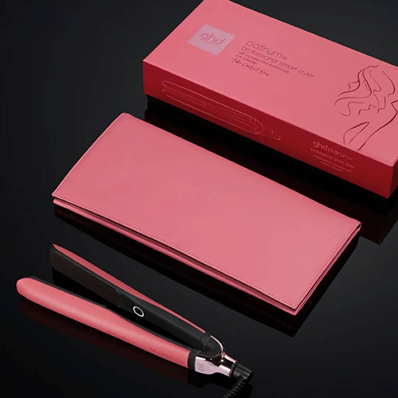 ghd Platinum+ Smart Styler Rose Pink Hair Straighteners eBay