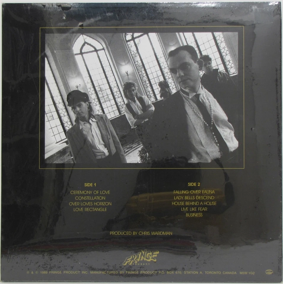 BREEDING GROUND Obscurity & Flair LP Canadian Darkwave Joy Division Interpol - Image 2 of 2