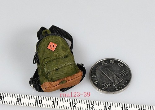 1/12 Scale School Backpack Casual Trave Bag Model For 6'' ML Mez. SHF Figure - Picture 8 of 13