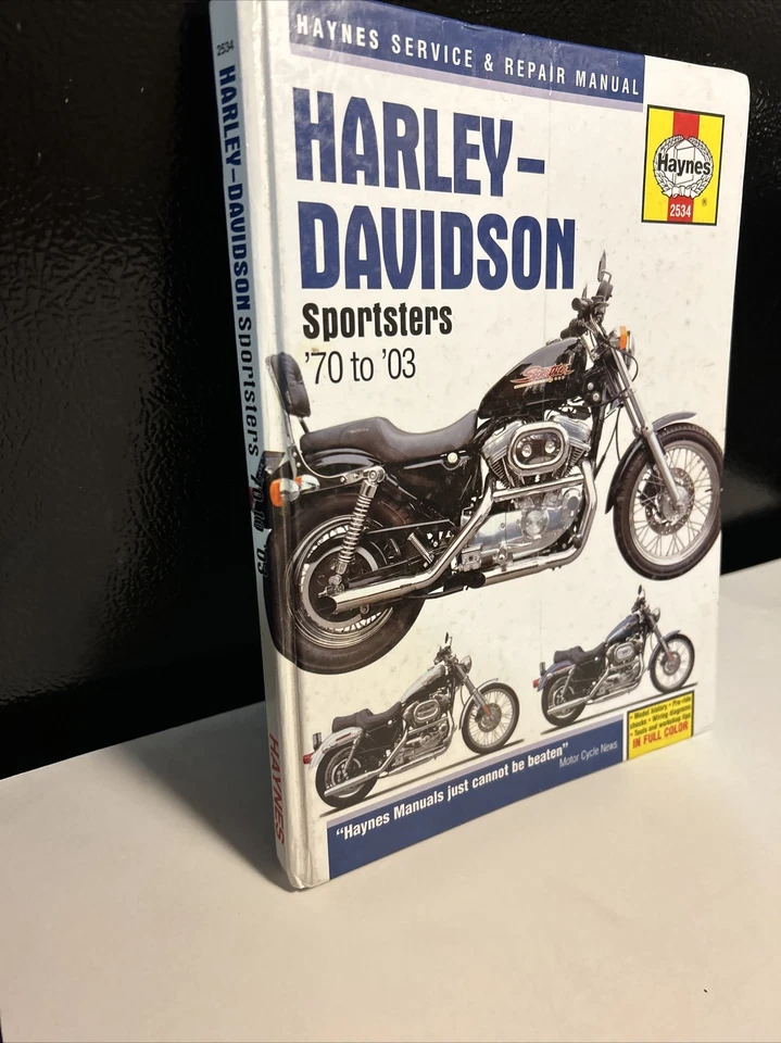 Manual de servicio y reparación Haynes Harley Davidson 70' - 03' Roadster Foto 2 de 4