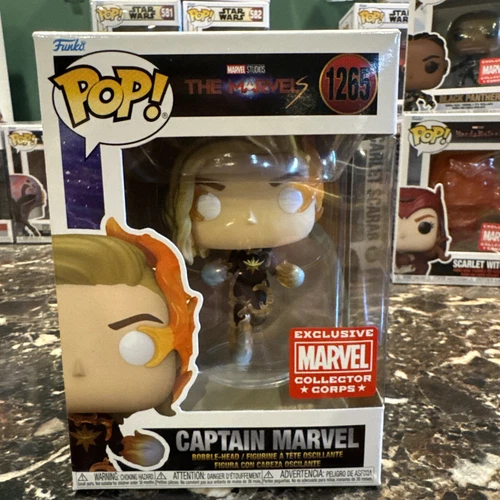 Funko Pop! The Marvels #1265 - Captain Marvel Collector Corps