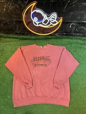 VTG Cedar Creek Baltimore Maryland Faded Red Sweatshirt Made In USA 2XL