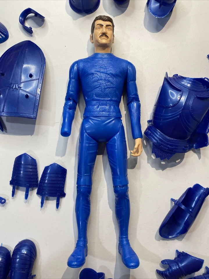 Sir Brandon Caballero Azul Juguetes Caballeros Nobles Legendarios 5368 Años 60 Réplica Foto 2 de 4