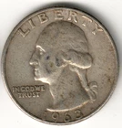USA - 1963D - Washington ¼ $ - Silver Eagle - #14853RG