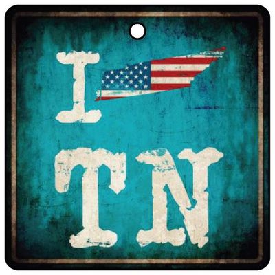 I LOVE TENNESSEE VOLUNTEER STATE Auto Lufterfrischer
