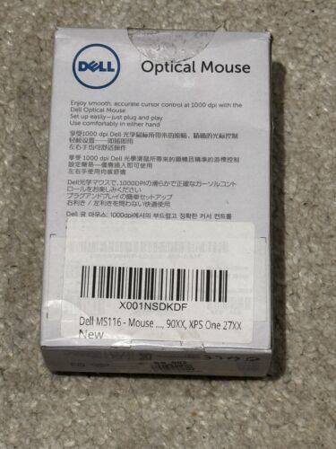 Dell MS116-BK Wired Standard Mouse - Picture 2 of 3