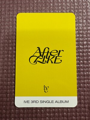 ive afterlike サノク ユジン IVE 3rd Single Album After Like Official Photo Card ( Yujin ) | eBay