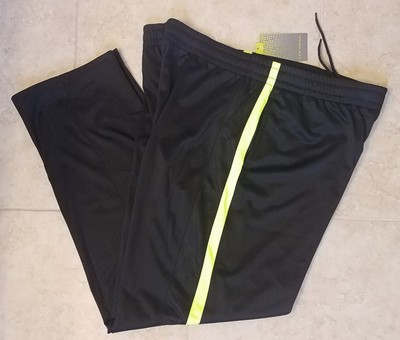 NWT Tek Gear Mens Embossed Tricot Fleece Athletic Pant Black Yellow Plus Sz XXL 400699875697 | eBay