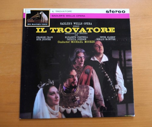 CSD 1440 ED1 Verdi Il Trovatore Sadler's Wells Opera HMV 1st NEAR MINT - Picture 5 of 6