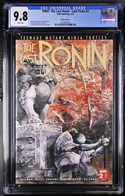 TMNT: The Last Ronin - Lost Years Variant Cover 2 CGC 9.8 Campbell