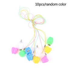 10pcs Colorful Baby Kids Tooth Storage Box Organizer Milk Teeth Keepsak SN I-