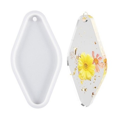 DIY Diamond Earring Molds Jewelry Keychain Pendant Making Mold for Women Girls