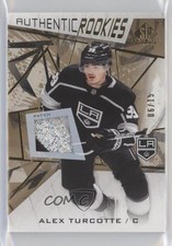 2021-22 Upper Deck SP Game Used Gold Premium Memorabilia 6/15 Alex Turcotte 10gc