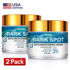 2 Pack Dark Spot Brightening Cream 60g Total Niacinamide Face Corrector