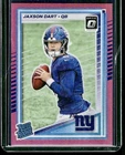 2025 Donruss Optic Jaxson Dart Pink Prizm Rated Rookie RC Card #273 NY Giants NR