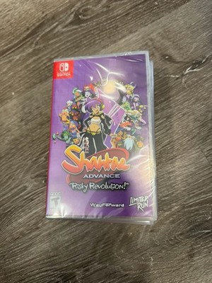 Shantae Advance: Risky Revolution LRG 10th Anniversary Variant Nintendo Switch