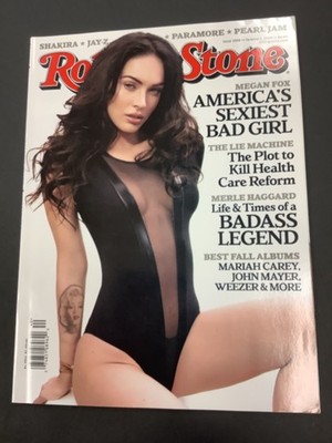 MEGAN FOX ROLLING STONE MAGAZINE NEWSTAND NL NO LABEL BRAND NEW