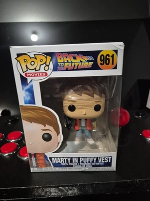 Funko POP! Movies Back to the Future Marty Mcfly in Puffy Vest #961 - Photo 1/3